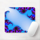 Fractal blue muismat (Met muis)