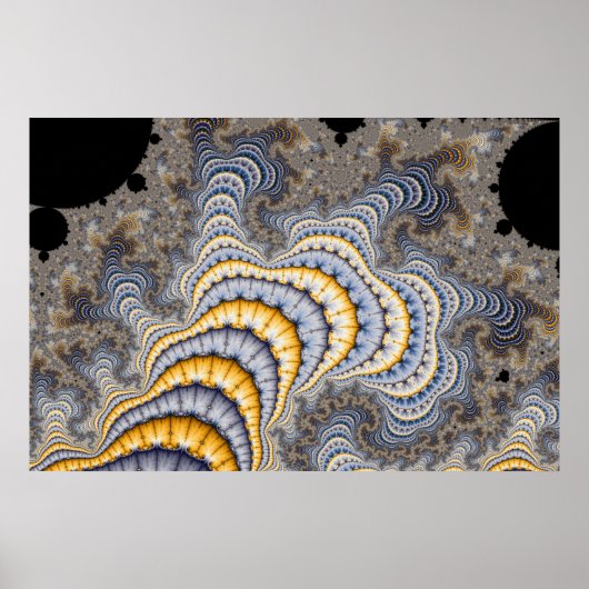 Fractal Borden - Fractal Poster (Voorkant)