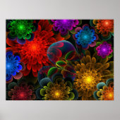 Fractal Bouquet Poster (Voorkant)