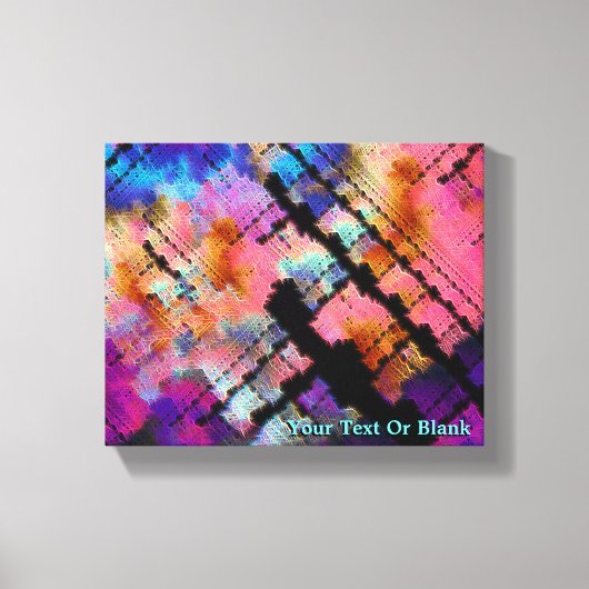 Fractal Brainstorm Canvas Afdruk (Voorkant)