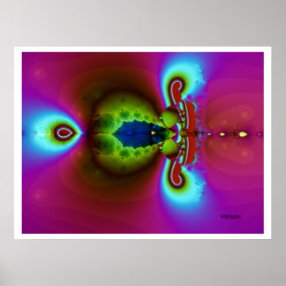 Fractal bug poster