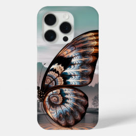 Fractal Butterfly Art iPhone 15 Pro Case