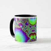 Fractal C~09 Aangepaste Mok (Voorkant links)