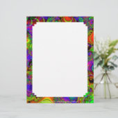 Fractal C~14 Custom Letterhead 01 - 8,5 inch x 11  (Staand voorkant)