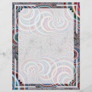 Fractal C~17 Custom Letterhead 03 - 8,5 inch x 11