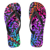Fractal Camo Pattern Teenslippers (Voetbed)