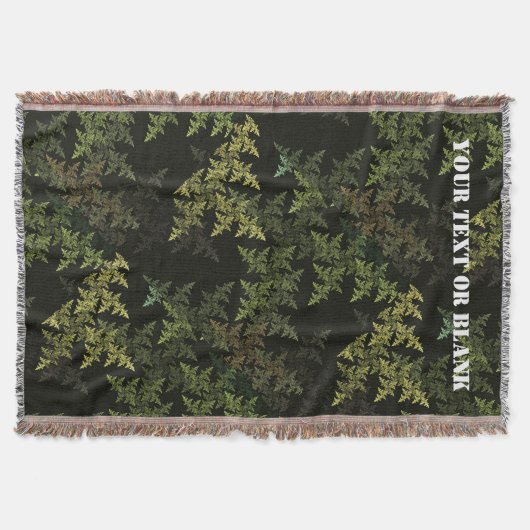 Fractal Camouflage Deken (Voorkant)