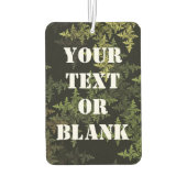 Fractal Camouflage Luchtverfrisser (Achterkant)