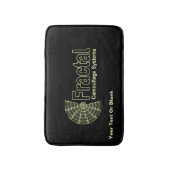 Fractal Camouflage Systems Logo Badmat (Voorkant Verticaal)