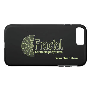 Fractal Camouflage Systems Logo iPhone 8 Plus / 7 Plus Hoesje