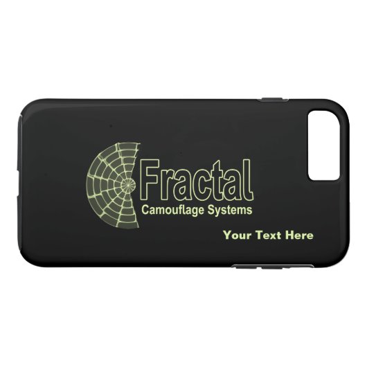 Fractal Camouflage Systems Logo Case-Mate iPhone Case (Achterkant (Horizontaal))
