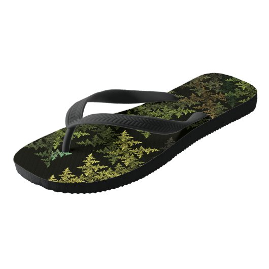 Fractal Camouflage Teenslippers (Schuin)