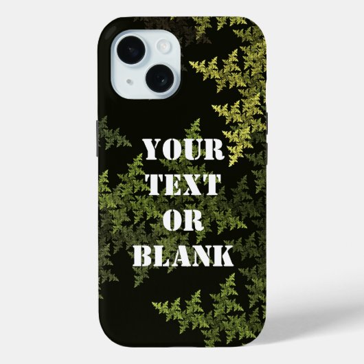 Fractal Camouflage - zomer Case-Mate iPhone Case (Achterkant)
