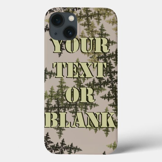 Fractal Camouflage - zomer Case-Mate iPhone Case (Achterkant)