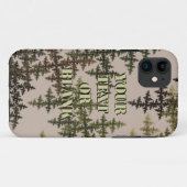 Fractal Camouflage - zomer Case-Mate iPhone Case (Achterkant (horizontaal))