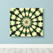fractal canvas afdruk (Insitu (Houten vloer))