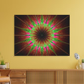 Fractal Canvas Afdruk (Insitu (Woonkamer))