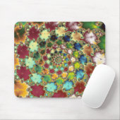 Fractal Cells - Fractal Mousepad Muismat (Met muis)