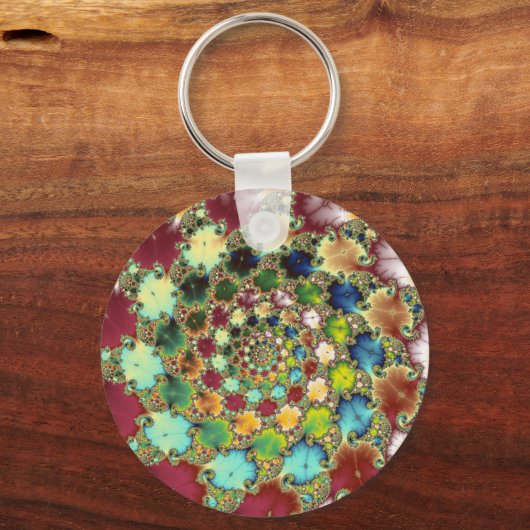 Fractal Cells - Fractal Sleutelhanger (Voorkant)