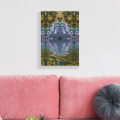 Fractal Chakra Yoga Meditation Wrapped Canvas Afdruk (Insitu (Woonkamer))