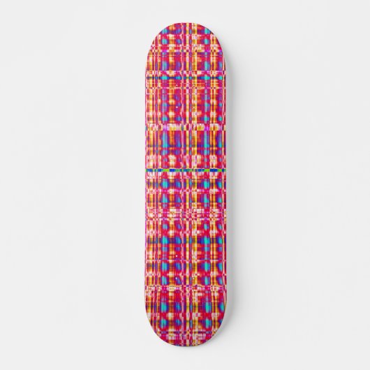 Fractal Check Skateboard (Voorkant)