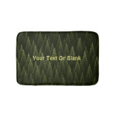 Fractal Conifer Forest Badmat (Voorkant)