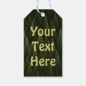 Fractal Conifer Forest Cadeaulabel (Voorkant)