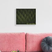 Fractal Conifer Forest Canvas Afdruk (Insitu (Woonkamer))