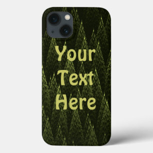 Fractal Conifer Forest iPhone 13 Hoesje