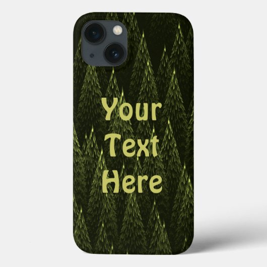 Fractal Conifer Forest Case-Mate iPhone Case (Achterkant)