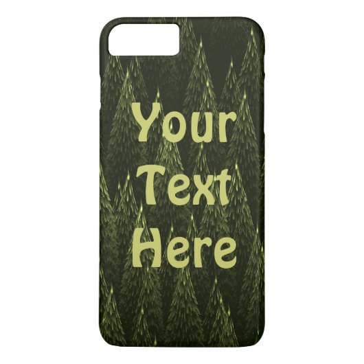 Fractal Conifer Forest Case-Mate iPhone Case (Achterkant)