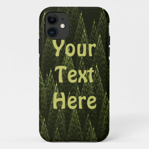 Fractal Conifer Forest iPhone 11 Hoesje