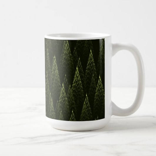 Fractal Conifer Forest Koffiemok (Rechts)