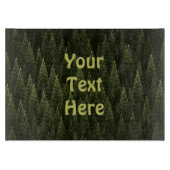 Fractal Conifer Forest Snijplank (Voorkant)