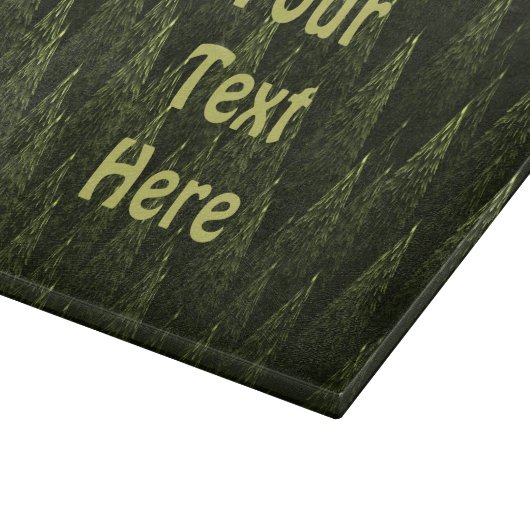 Fractal Conifer Forest Snijplank (Hoek)