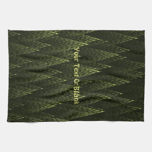 Fractal Conifer Forest Theedoek (Horizontaal)