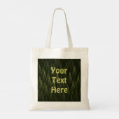 Fractal Conifer Forest Tote Bag (Achterkant)
