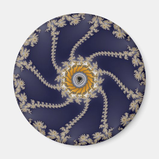 Fractal de récif - aimant fractal (Devant)