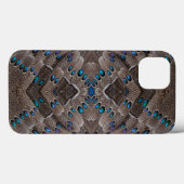 Fractal Design Pheasant Feather Case-Mate iPhone Case (Achterkant (horizontaal))