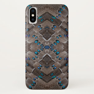 Fractal Design Pheasant Feather iPhone X Hoesje