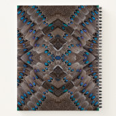 Fractal Design Pheasant Feather Notitieboek (Achterkant)