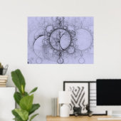 Fractal Effervescence Poster (Thuiskantoor)