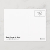 Fractal - Elephant Portrait Briefkaart (Achterkant)