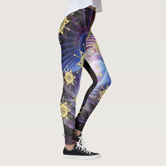 Fractal Energy burst Leggings (Rechts)