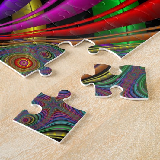 Fractal Enigma Legpuzzel (Zijkant)