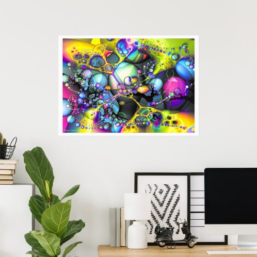 Fractal Fantasy 13 Poster (Thuiskantoor)