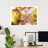 Fractal Fantasy 16 Poster (Thuiskantoor)