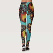 Fractal fantasy leggings (Achterkant)