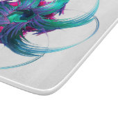 Fractal Fantasy Swirls Cutting Board Snijplank (Hoek)