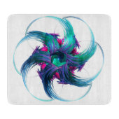 Fractal Fantasy Swirls Cutting Board Snijplank (Voorkant)